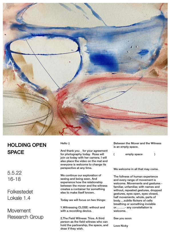 Session 3, 'Soft Eyes' Inquiry, Aarhus, Denmark