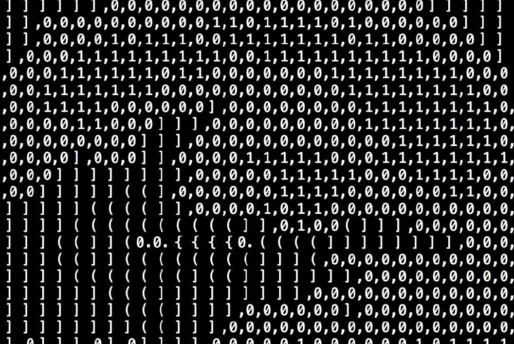 a changing sequence of symbols