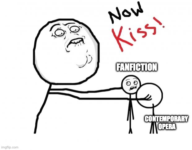 Now kiss meme