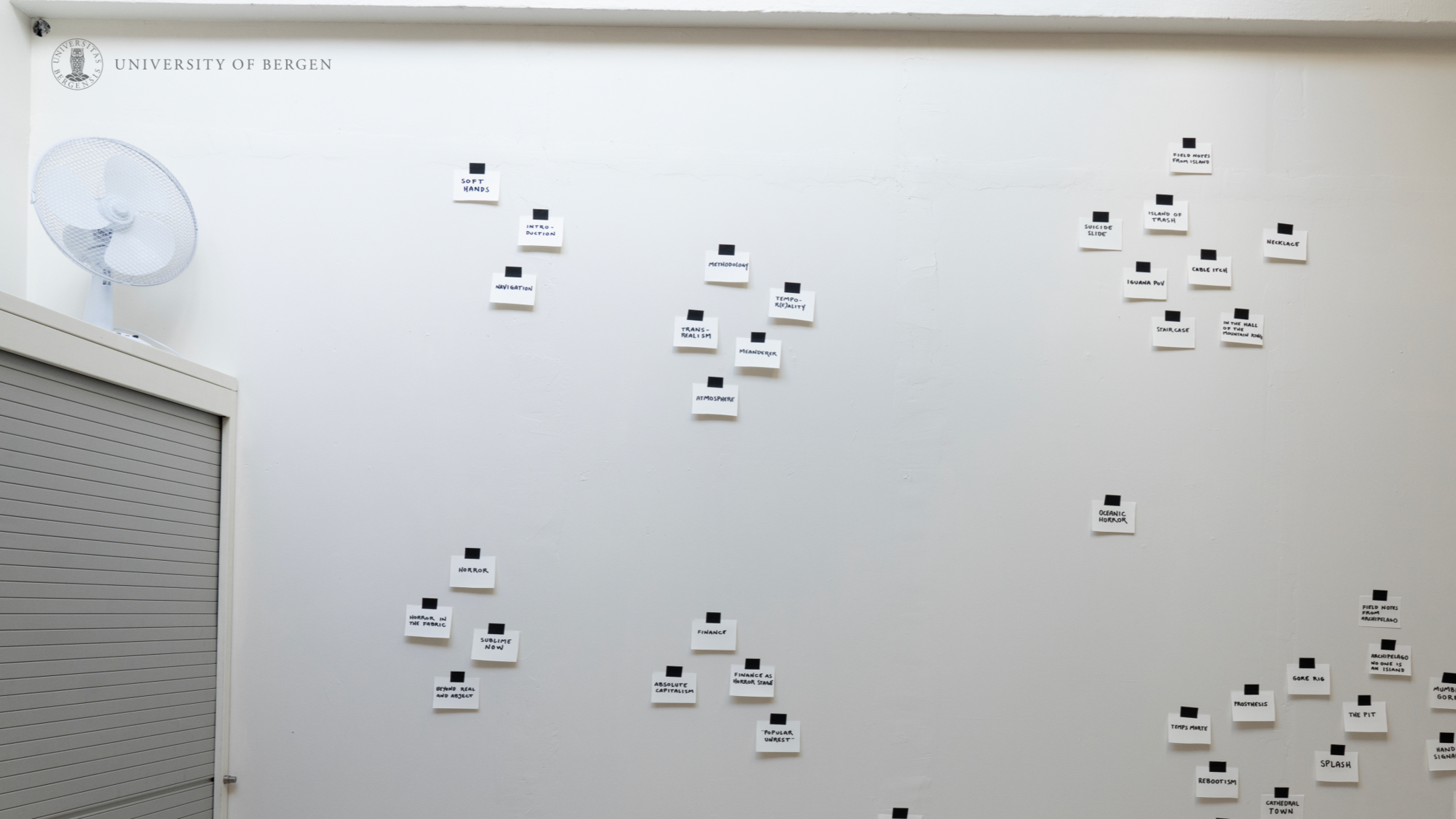 Søren Thilo Funder´s PhD exposition.