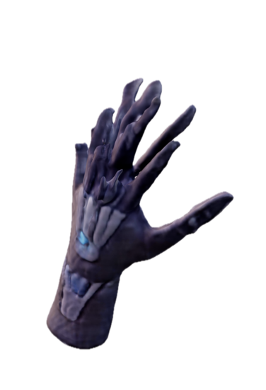 A speculative 3D quantum hand.