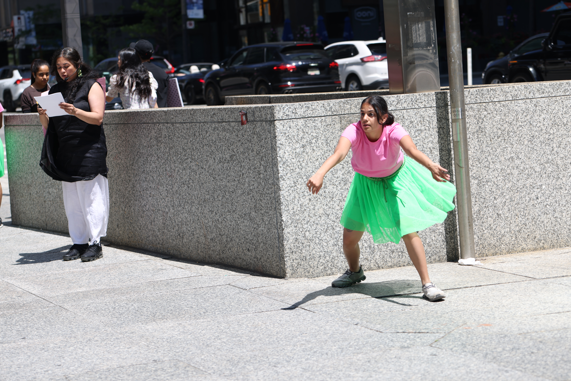 Uncommodified Pauses - Spoken Word Performance. 
In response to Score 3, Rachana Joshi is enacting a moment in which she finds herself outside the logic of consumerism.