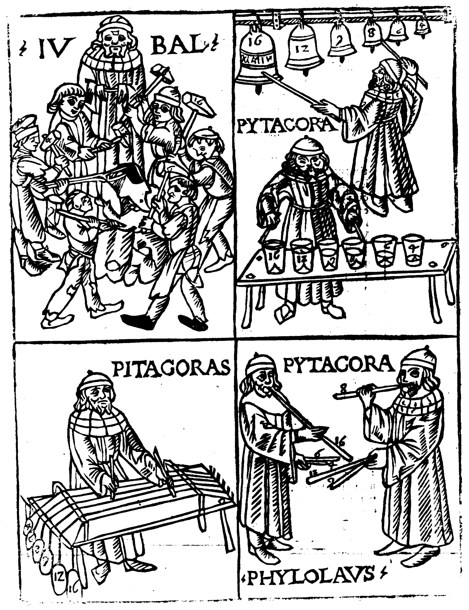 Pythagoras by Franchino Gaffurio