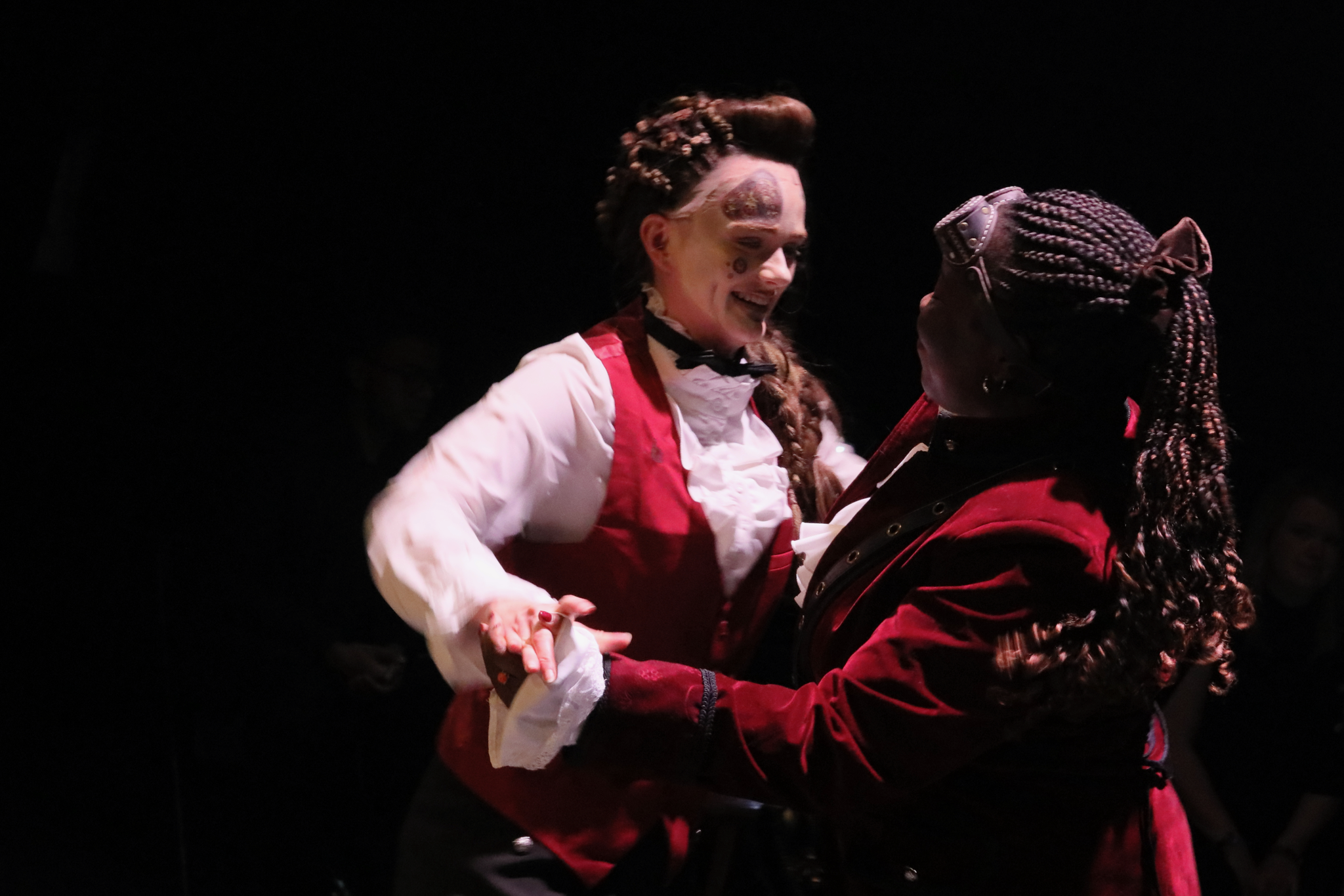 Corrie and Xaven dancing