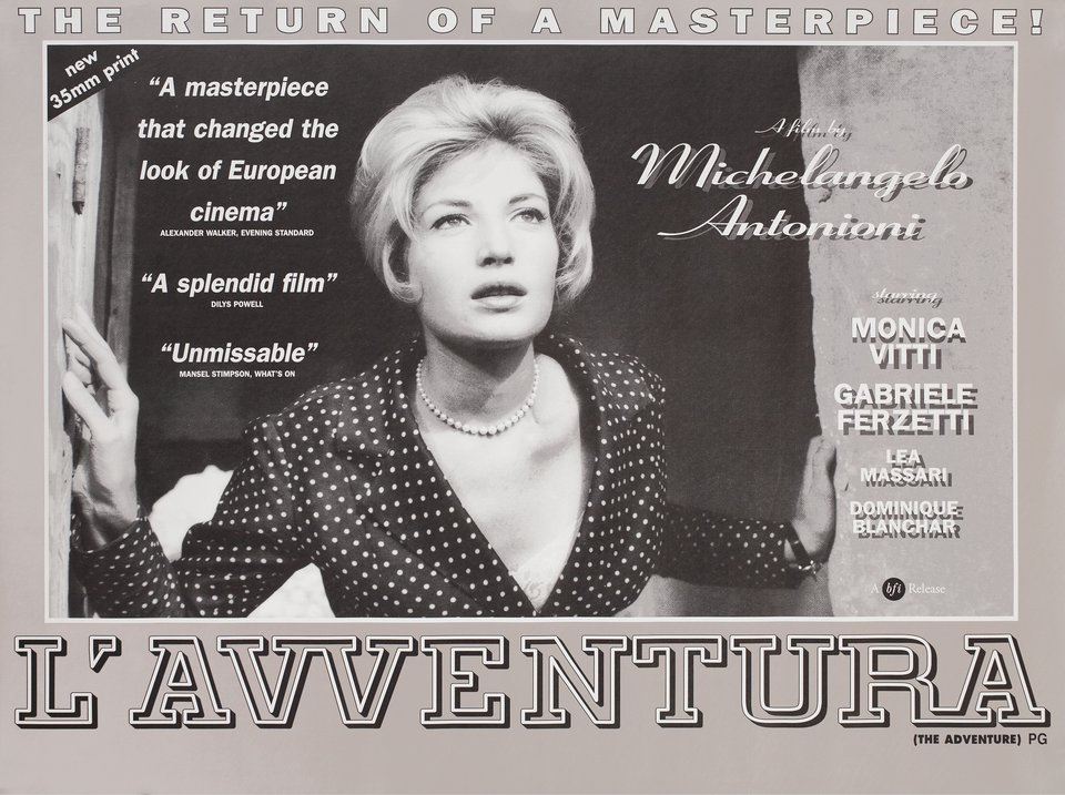 Film poster for L'Avventura