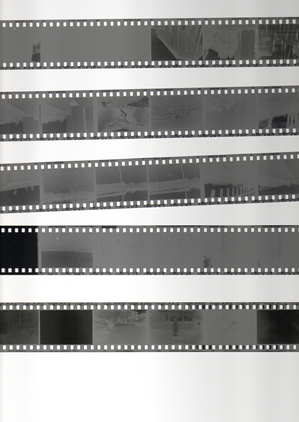 Photo of scanned film for BA painting project