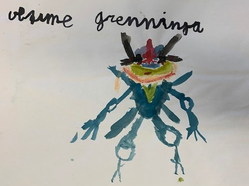 tekening greninja