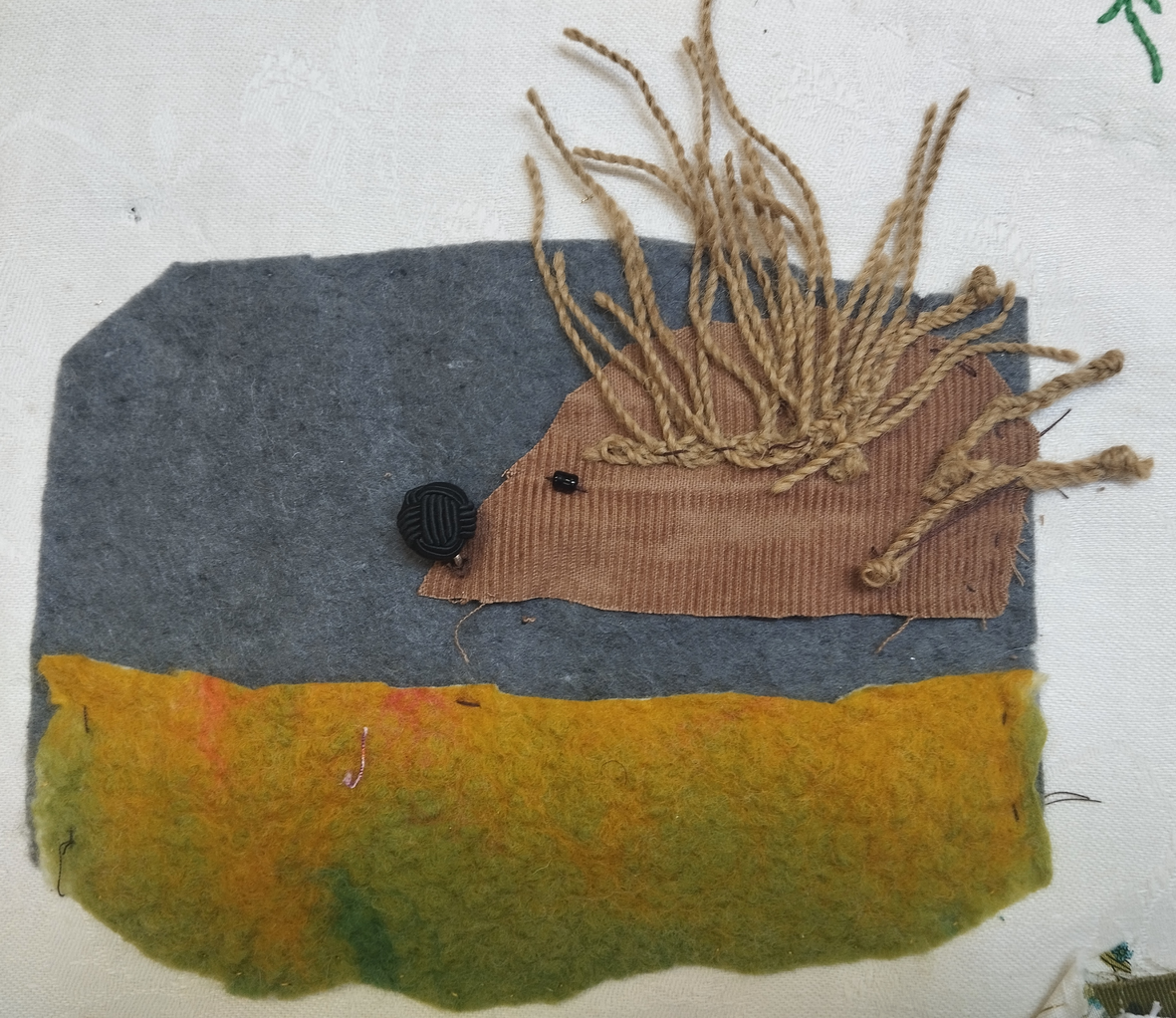 hedgehog applique