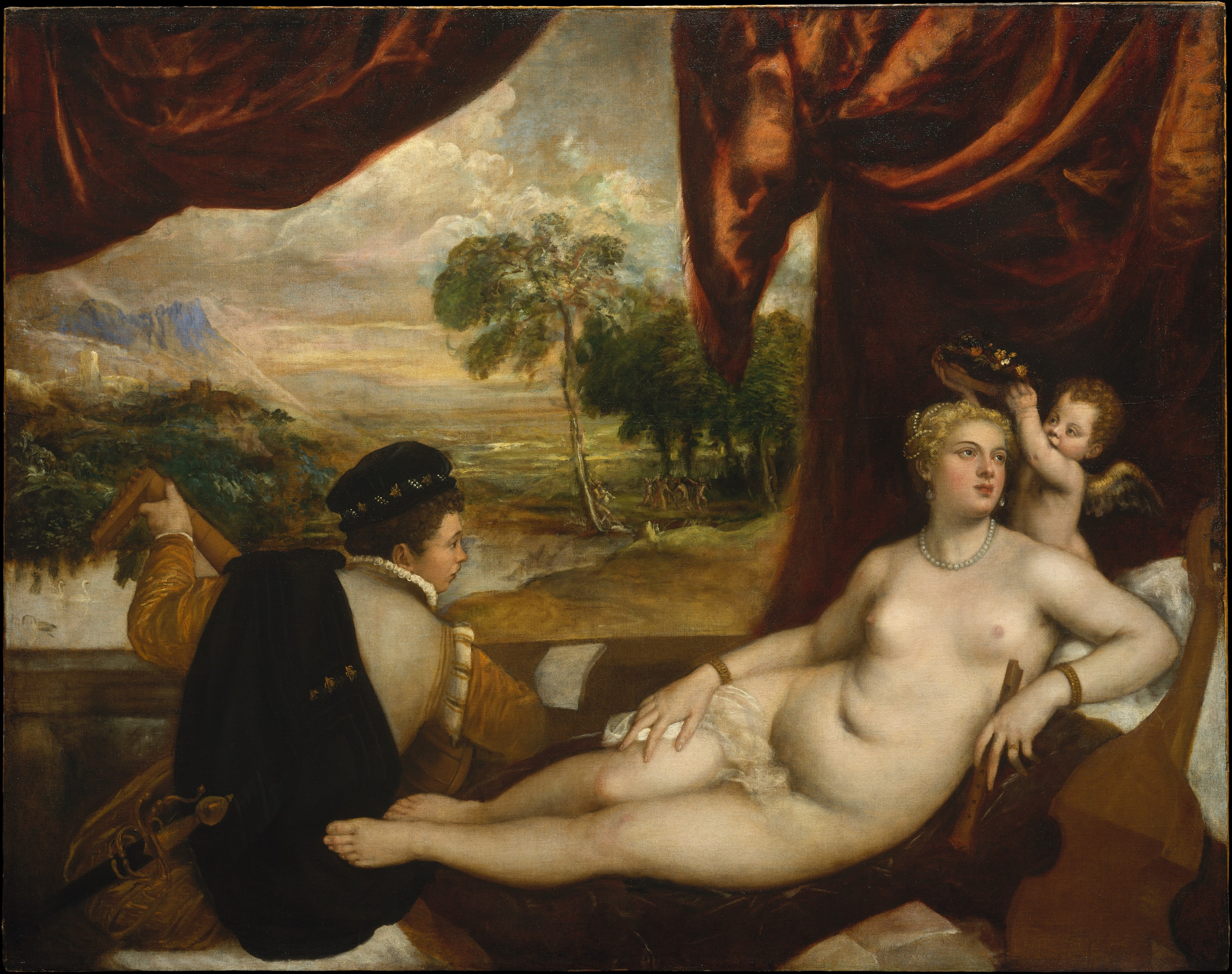 Venus and the Lute player
