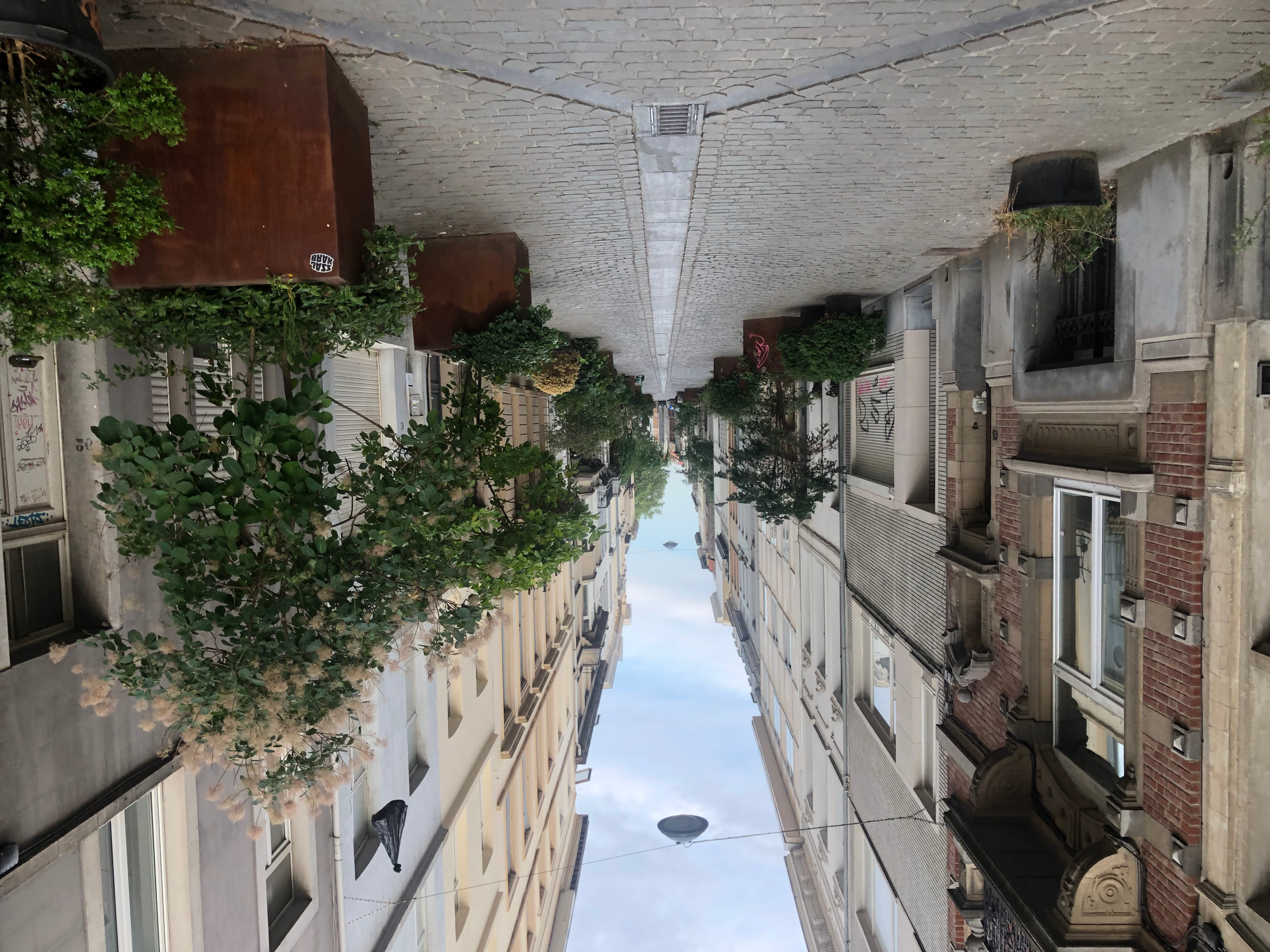 street background upside