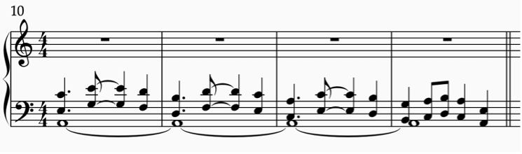 Telebound noteeksempel 2