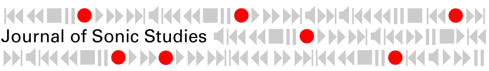 Journal of Sonic Studies