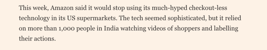 News clip from Mance, Henry. “AI Keeps Going Wrong. What If It Can’t Be Fixed?” Financial Times, April 6, 2024, accessed October 3, 2025.