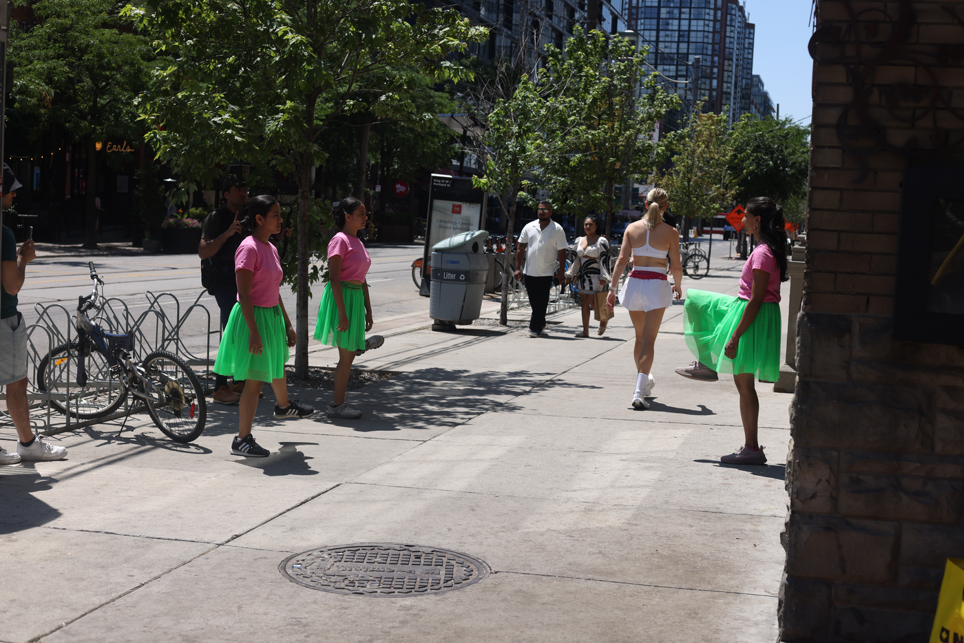 Momentarily transforming the popular destination at King and Portland into a site of critical engagement through a 29-step choreography that invited spatial negotiation and encounters with the Other within a space that is otherwise governed by capitalist-consumerist logic that actively seeks to erase all forms of anomaly.