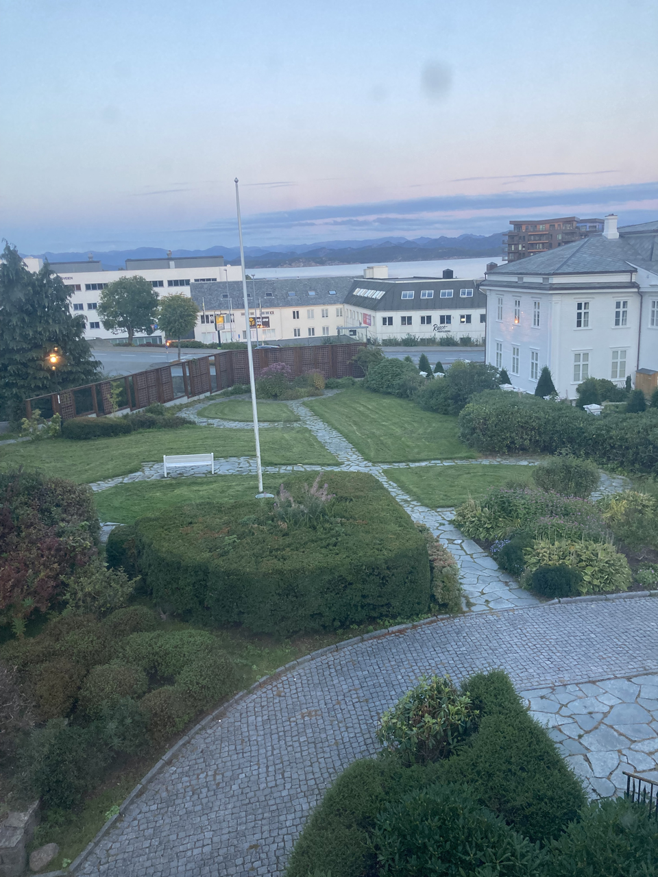 Utsikt fra Frida Hansens hus