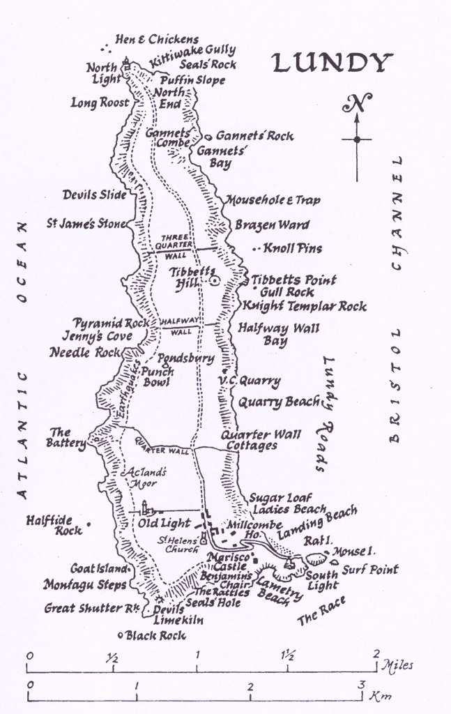 Lundy Map