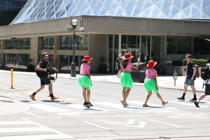 Performative Flanerie in response to Score 1
Galloping while crossing the intersection
Score 1 created by Mushtari Afroz