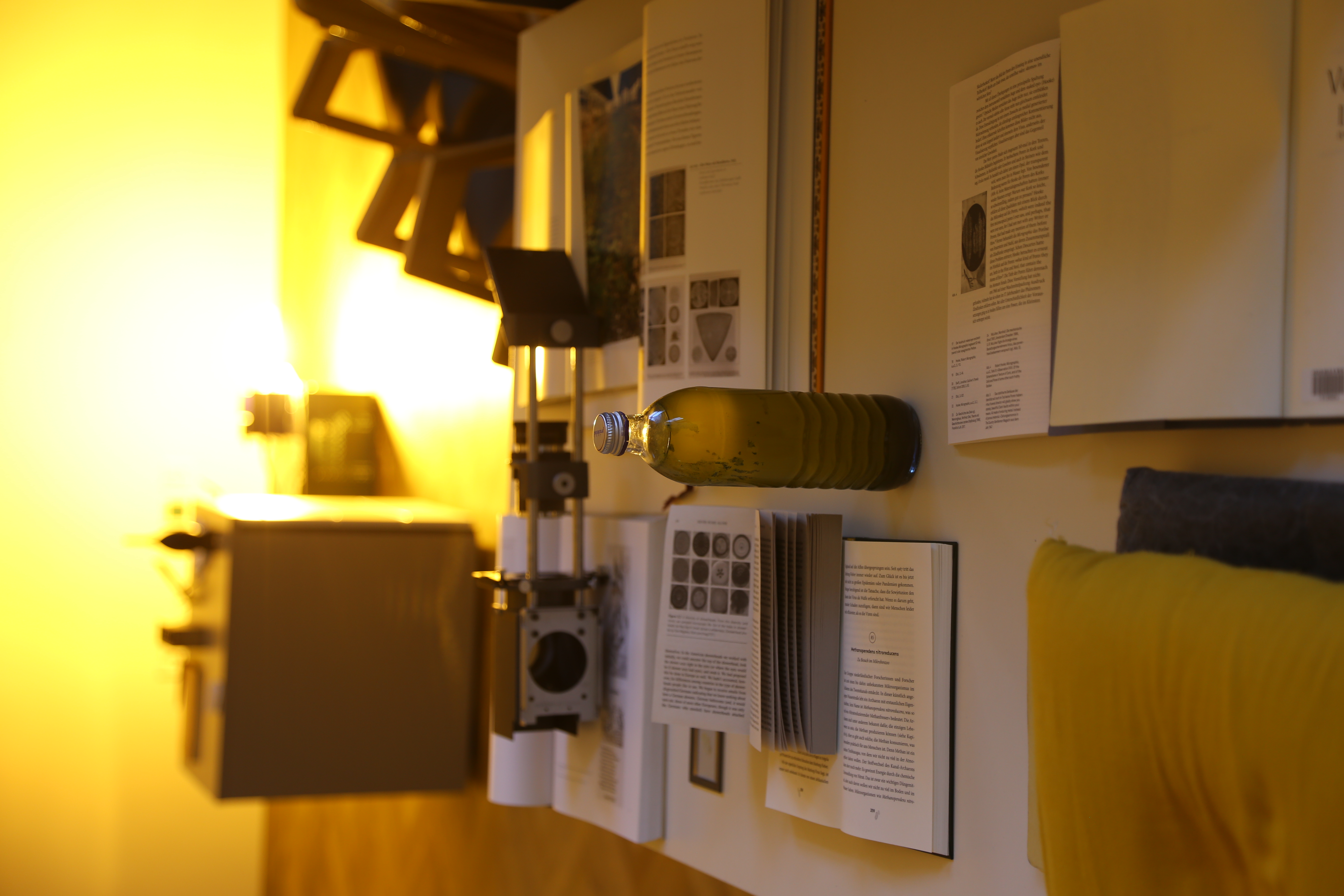 Microscopic projection experiments