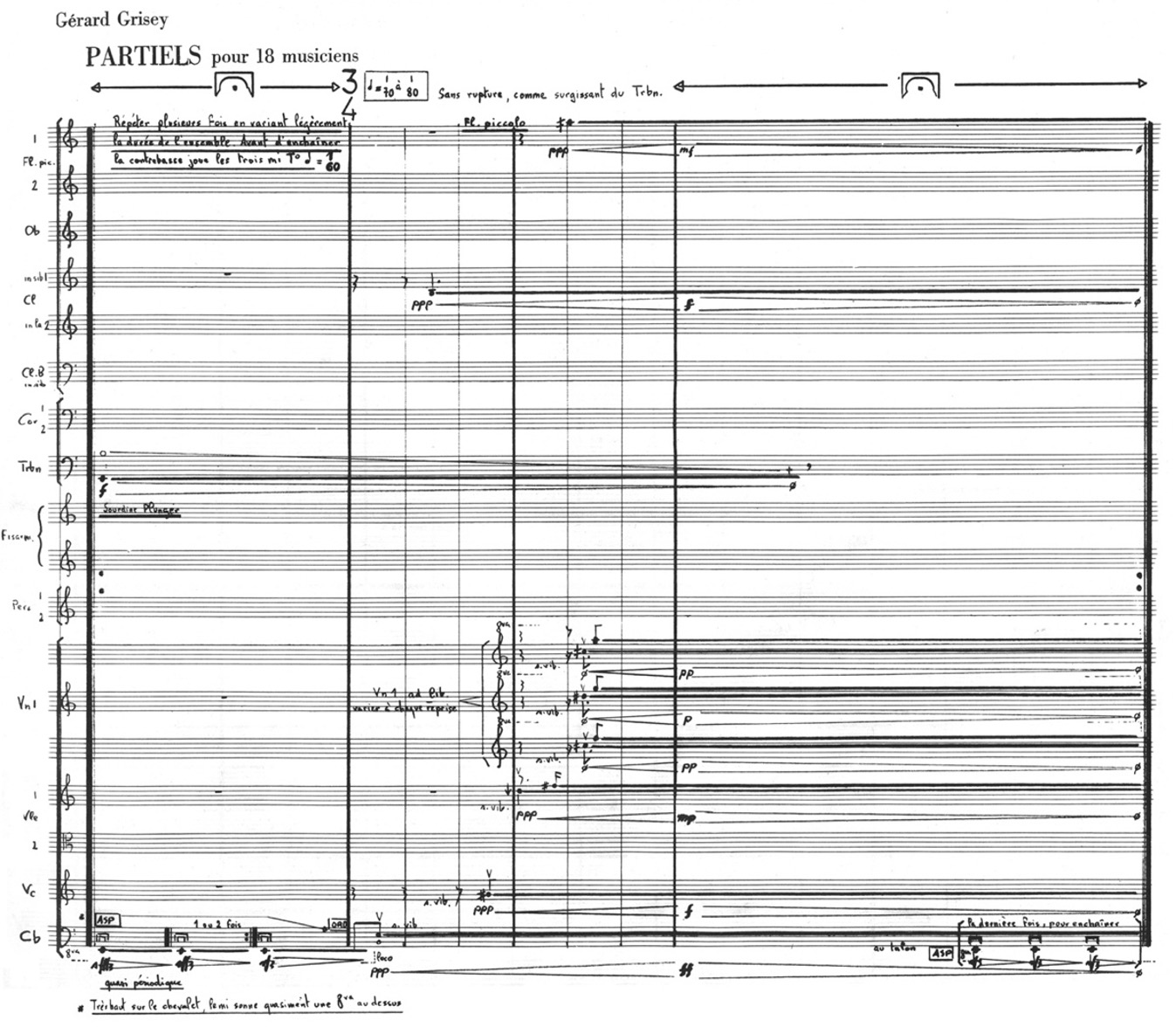 Partiels by Gerard Grisey