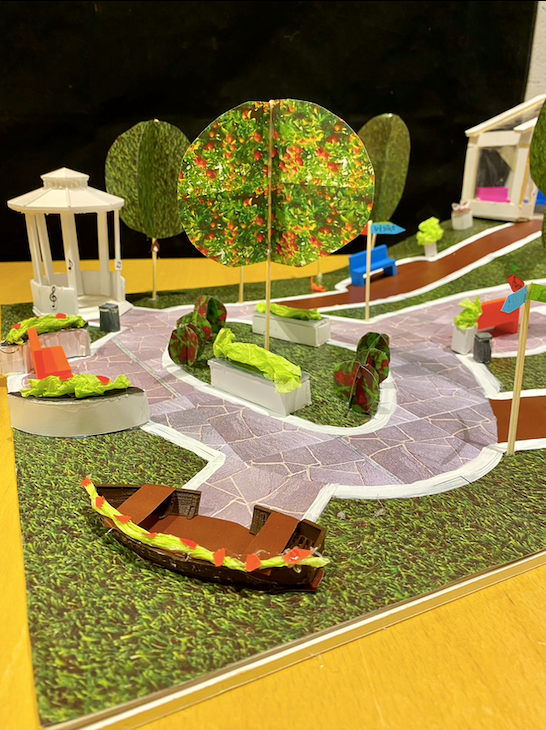 Bilde av fysisk prototype av sanseskog